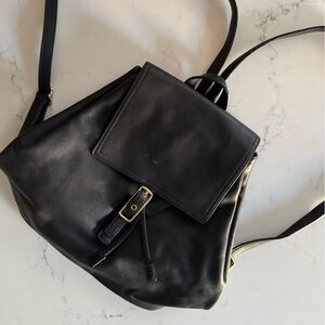 Y2K Coach Legacy Backpack in Black 9827